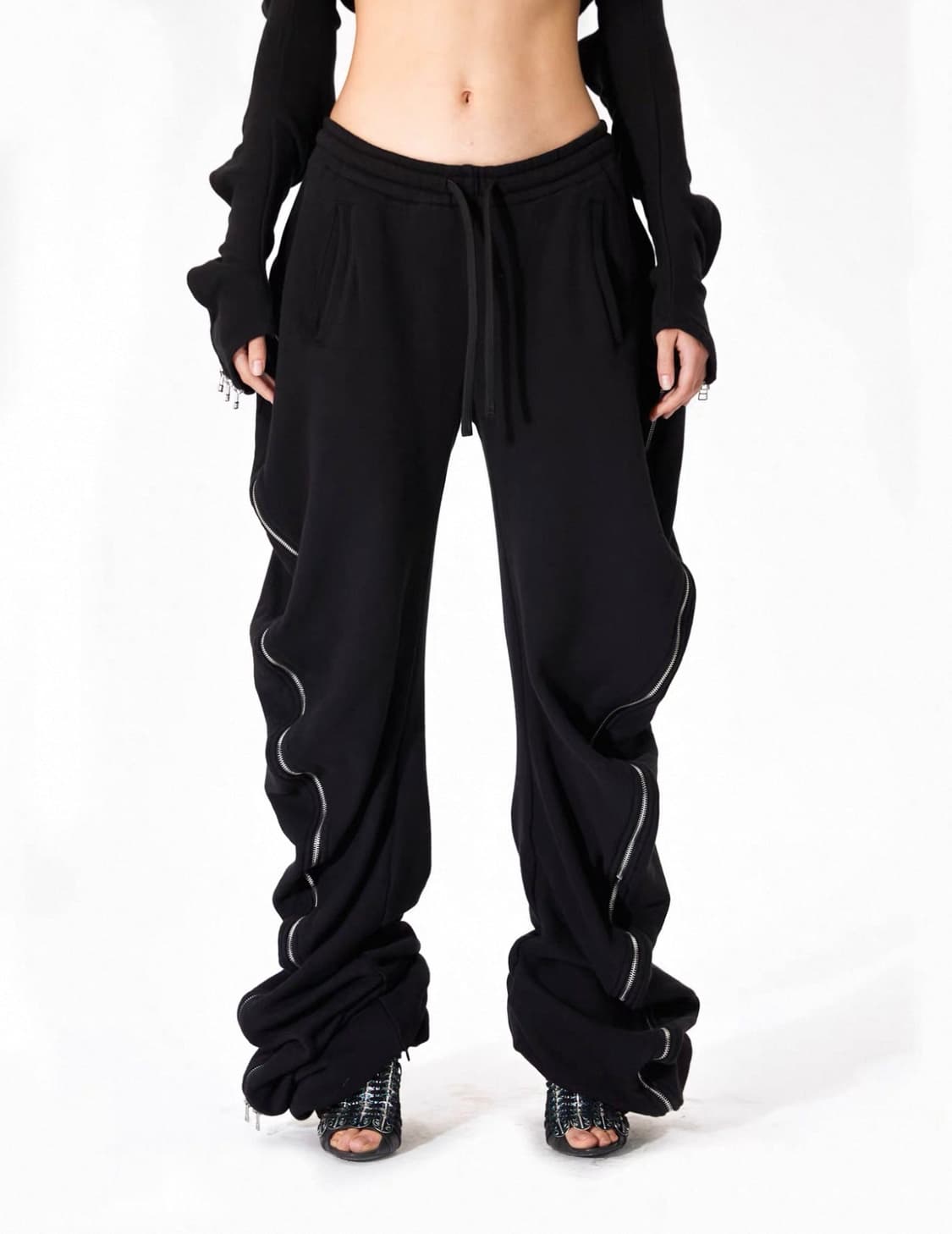 zipper pants 상품이미지1