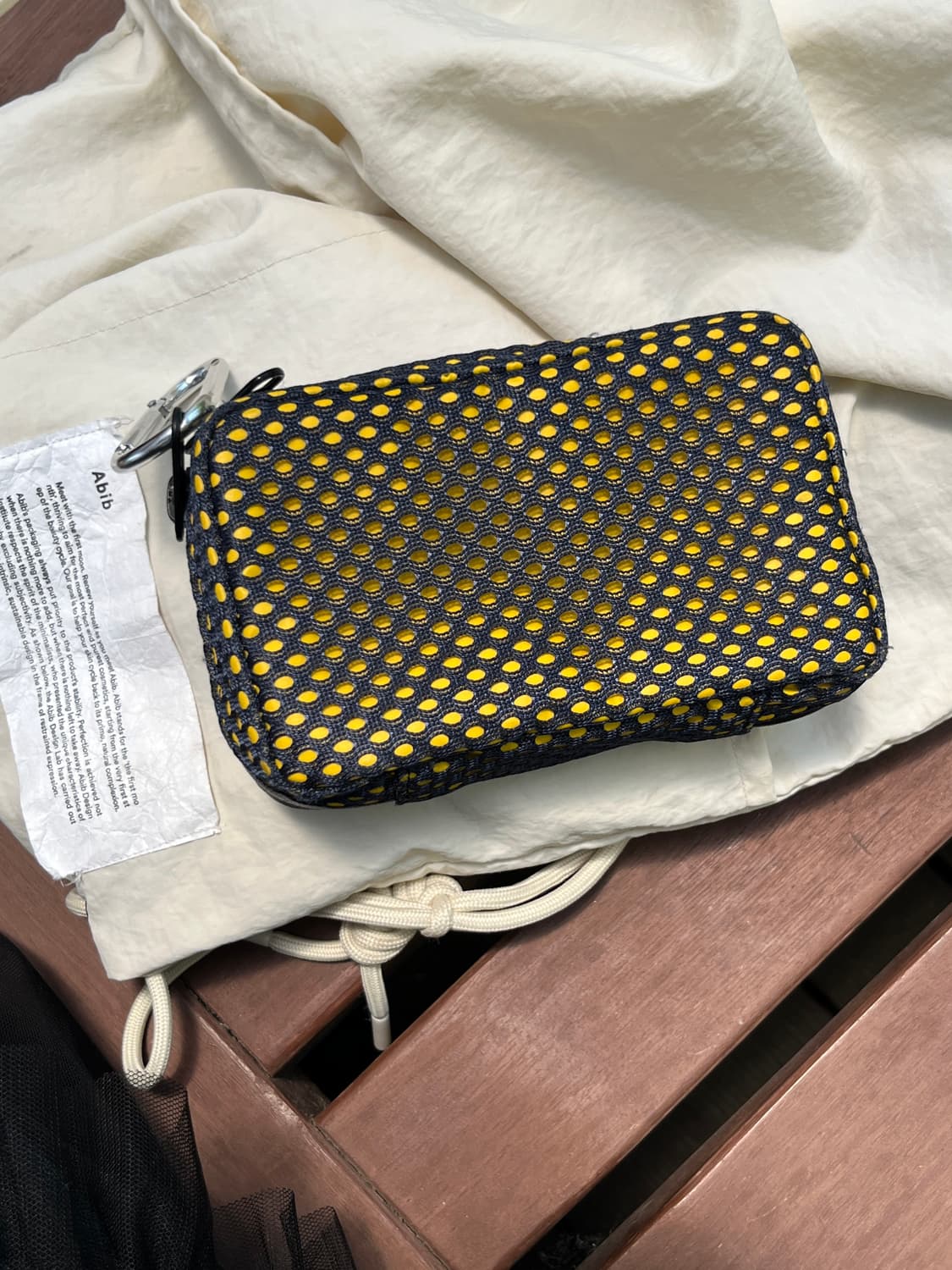 Porter x Essential Design 포터 메쉬 파우치 지갑 상품이미지3
