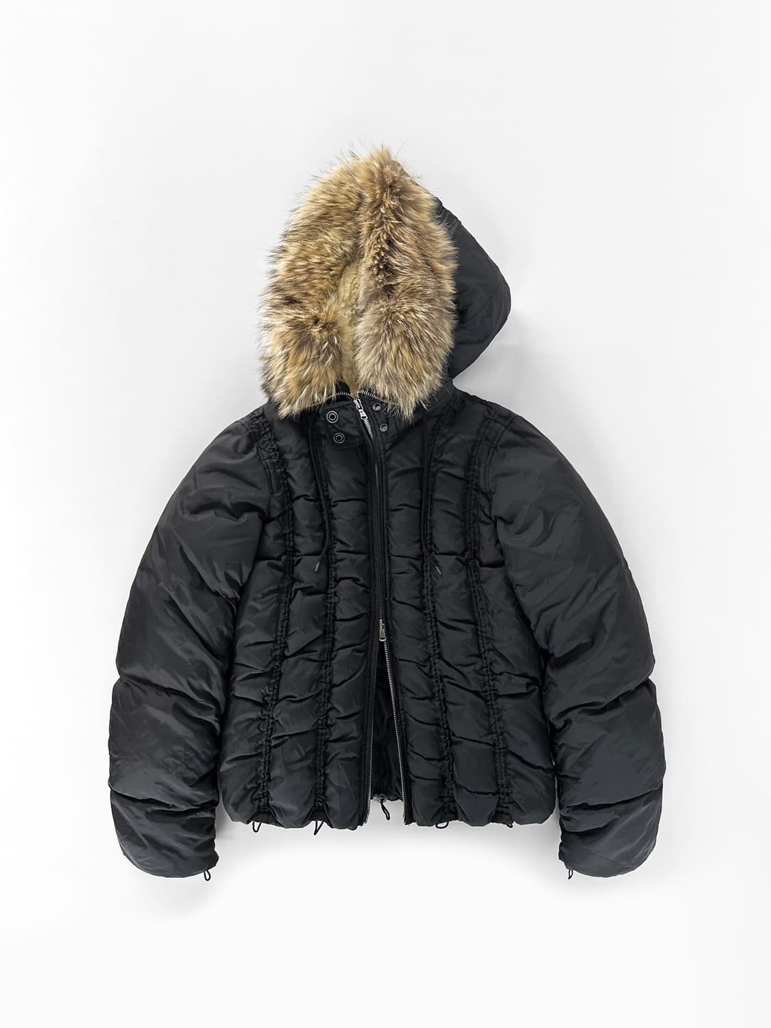 00s 노티카 진스 컴퍼니 셔링 퍼 후드 다운 자켓 상품이미지1