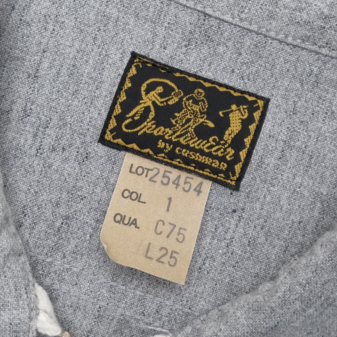30's half zip baseball shirt 상품이미지5