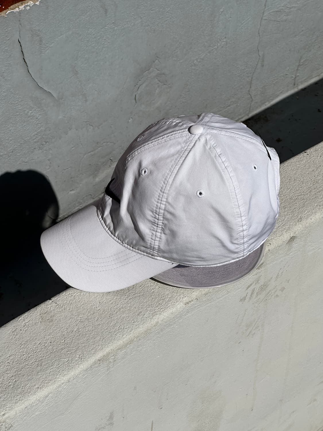 [F] 나이키 화이트 러닝 볼캡 모자 상품이미지3