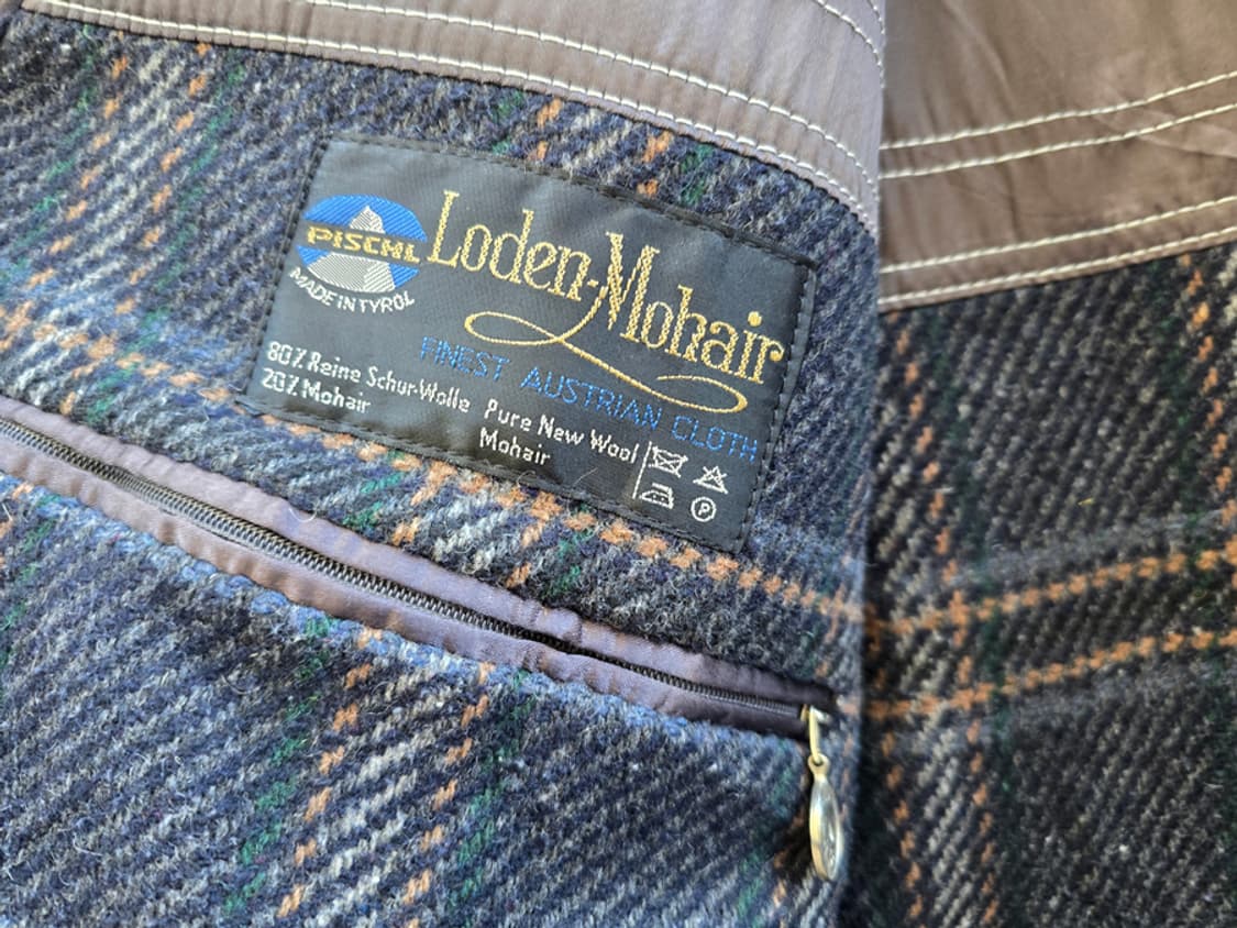 80s 웨스트 버리 모헤어 발마칸 코트 상품이미지8