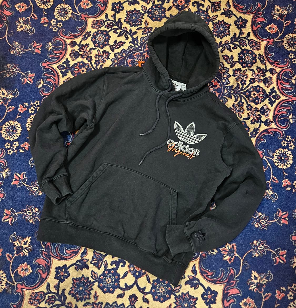 아디다스(Adidas) 트레포일 후드티셔츠 M 상품이미지2