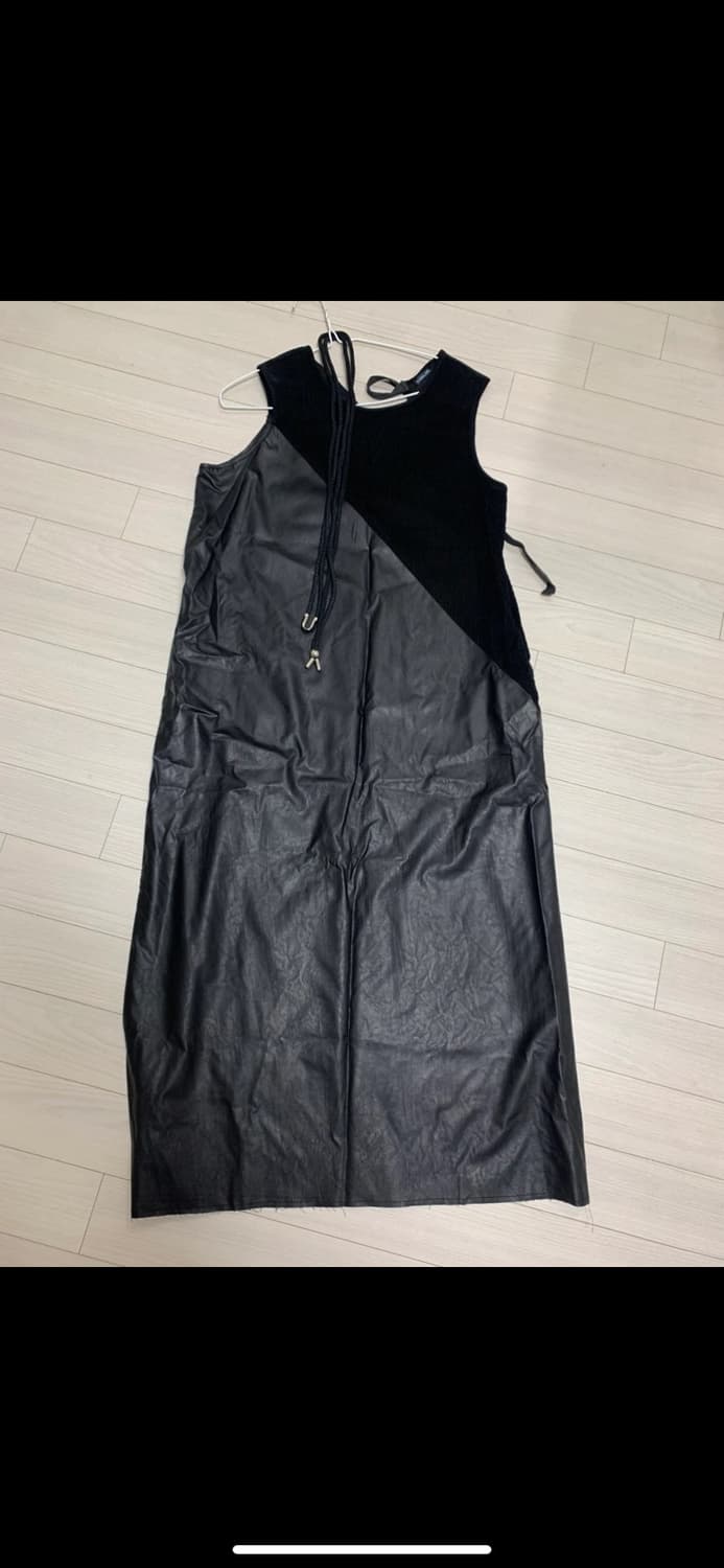 더일마 욜리 에코 블럭 드레스(블랙) 상품이미지2