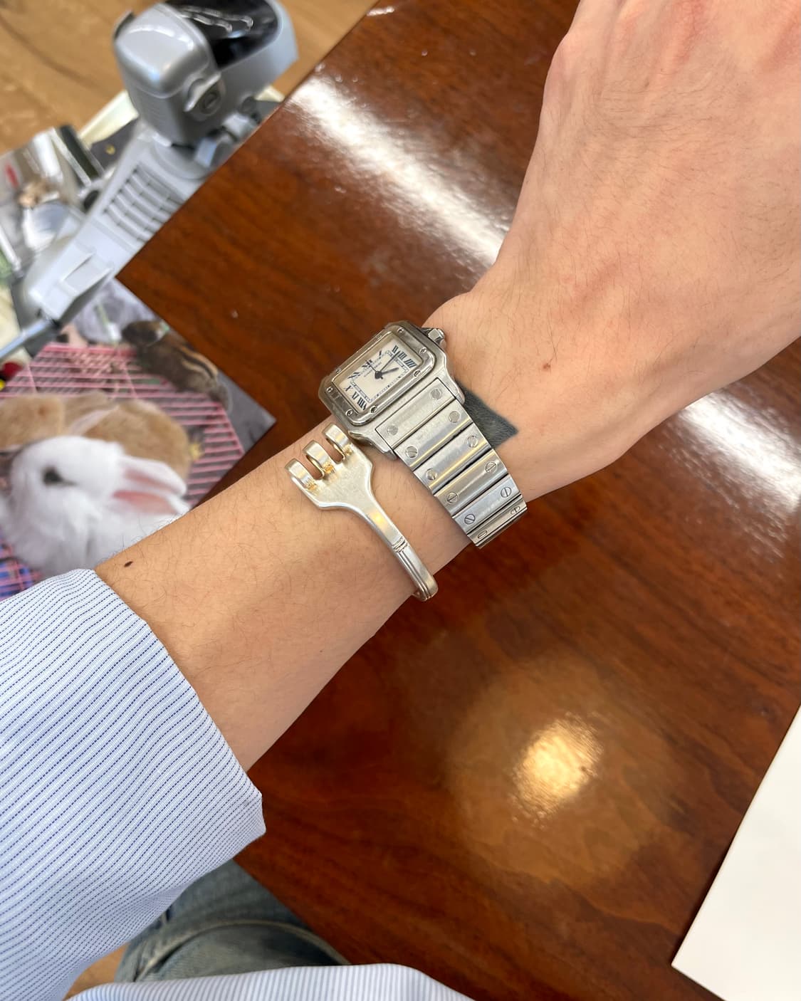 50s 빈티지 포크 뱅글 팔찌 상품이미지3