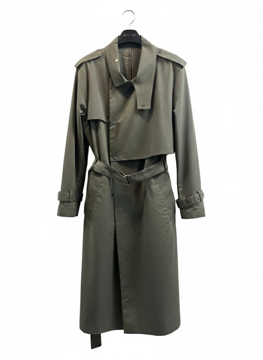 시스템옴므 올리브 트렌치 코트 (95, M) 상품이미지2