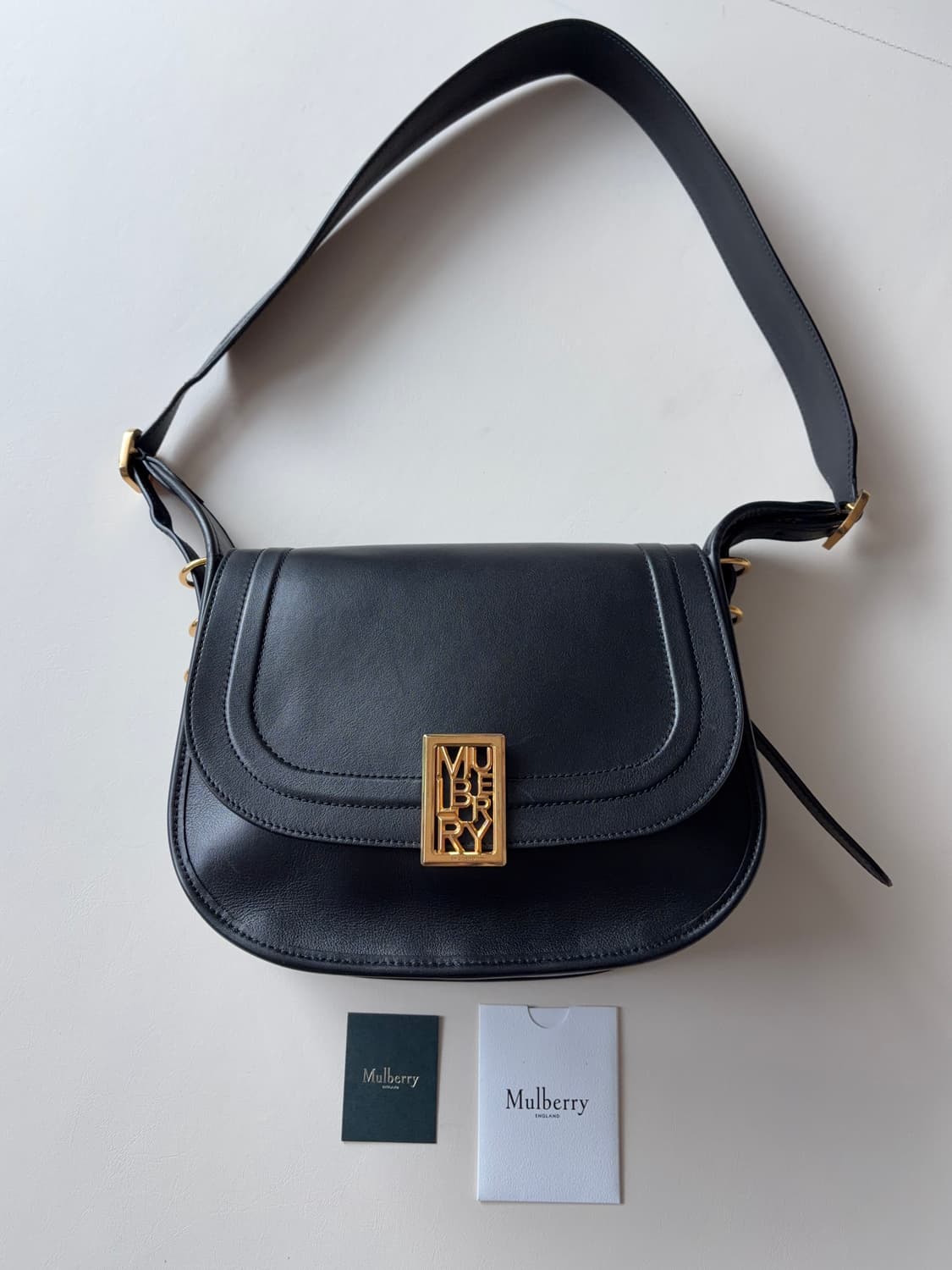 멀버리 실키 카프 세이디 사첼 블랙 상품이미지1