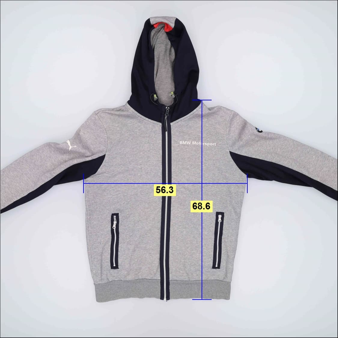 S PUMA x BMW 모터스포츠 집업 0427H1 상품이미지6