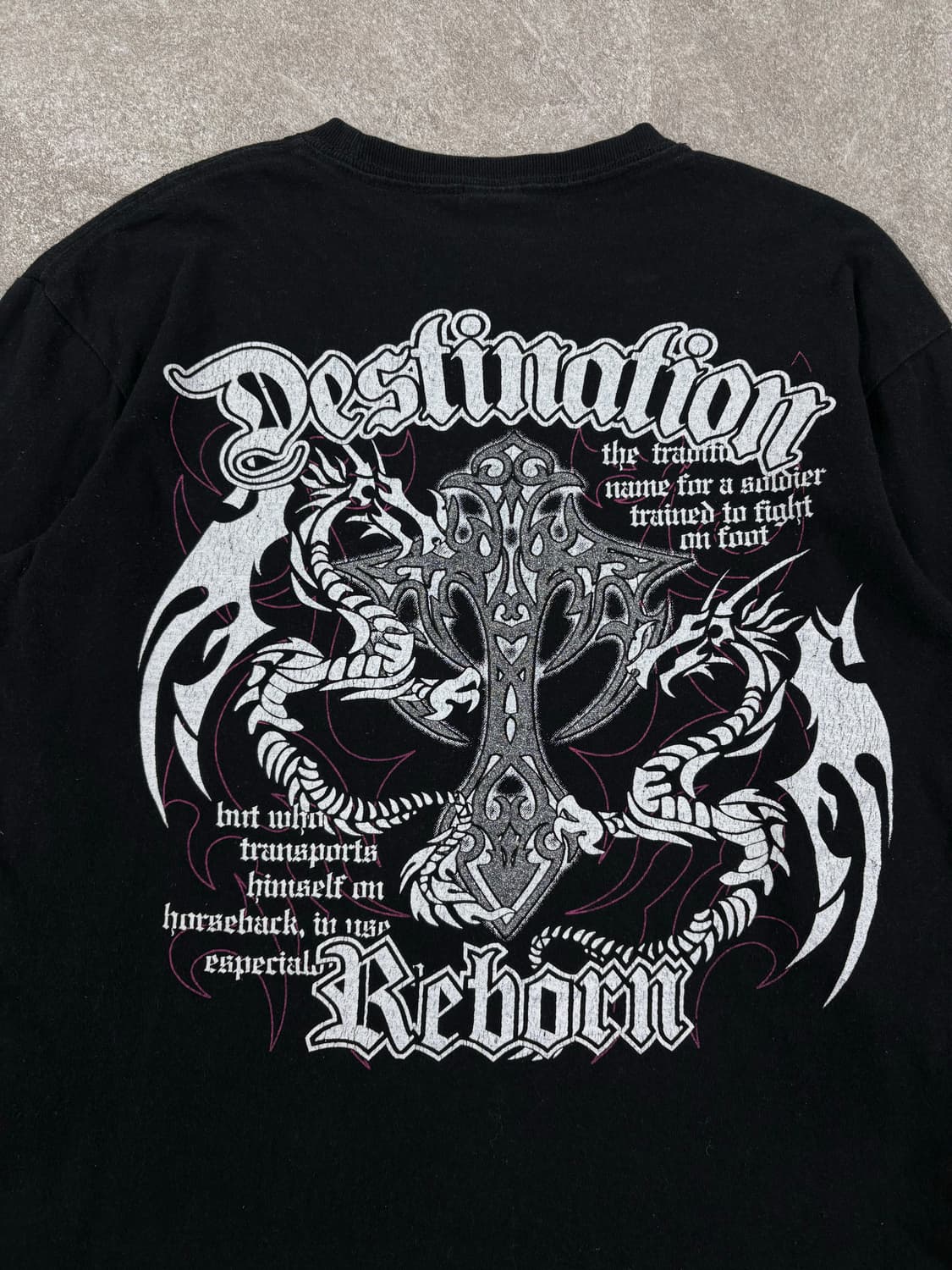 Japan Vintage Punk Long Sleeved T-shirt 상품이미지2