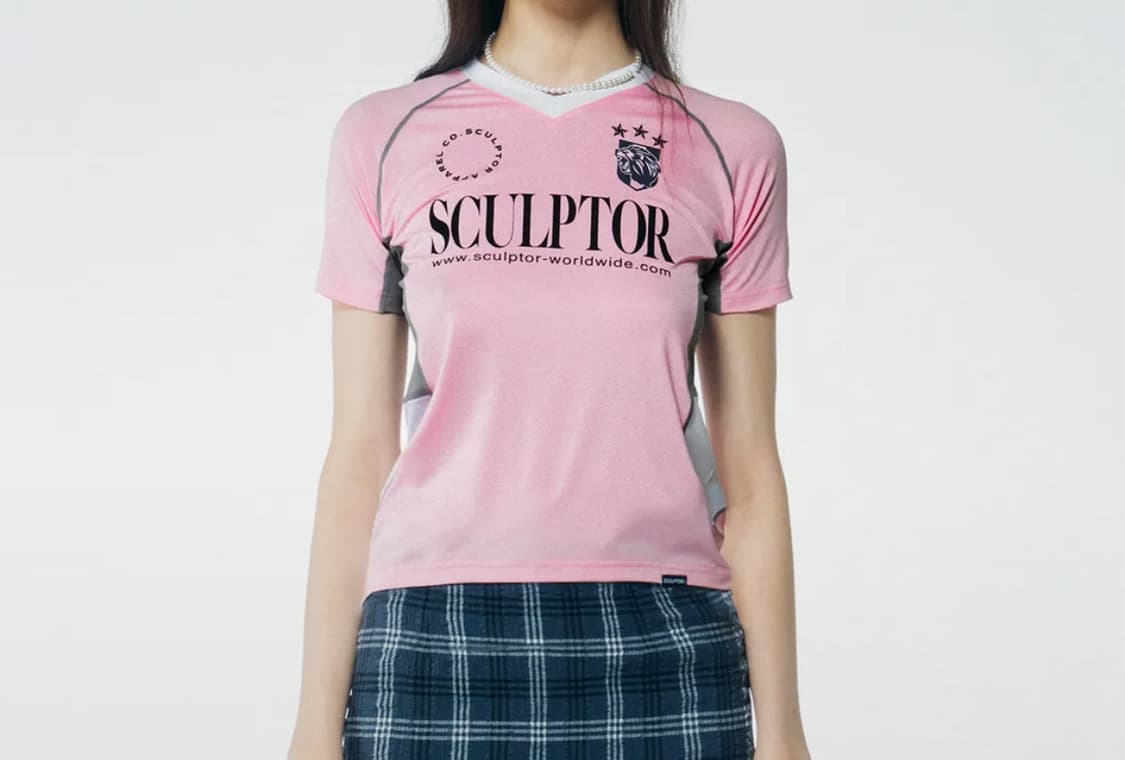Sports Jersey Tee Pink 상품이미지1