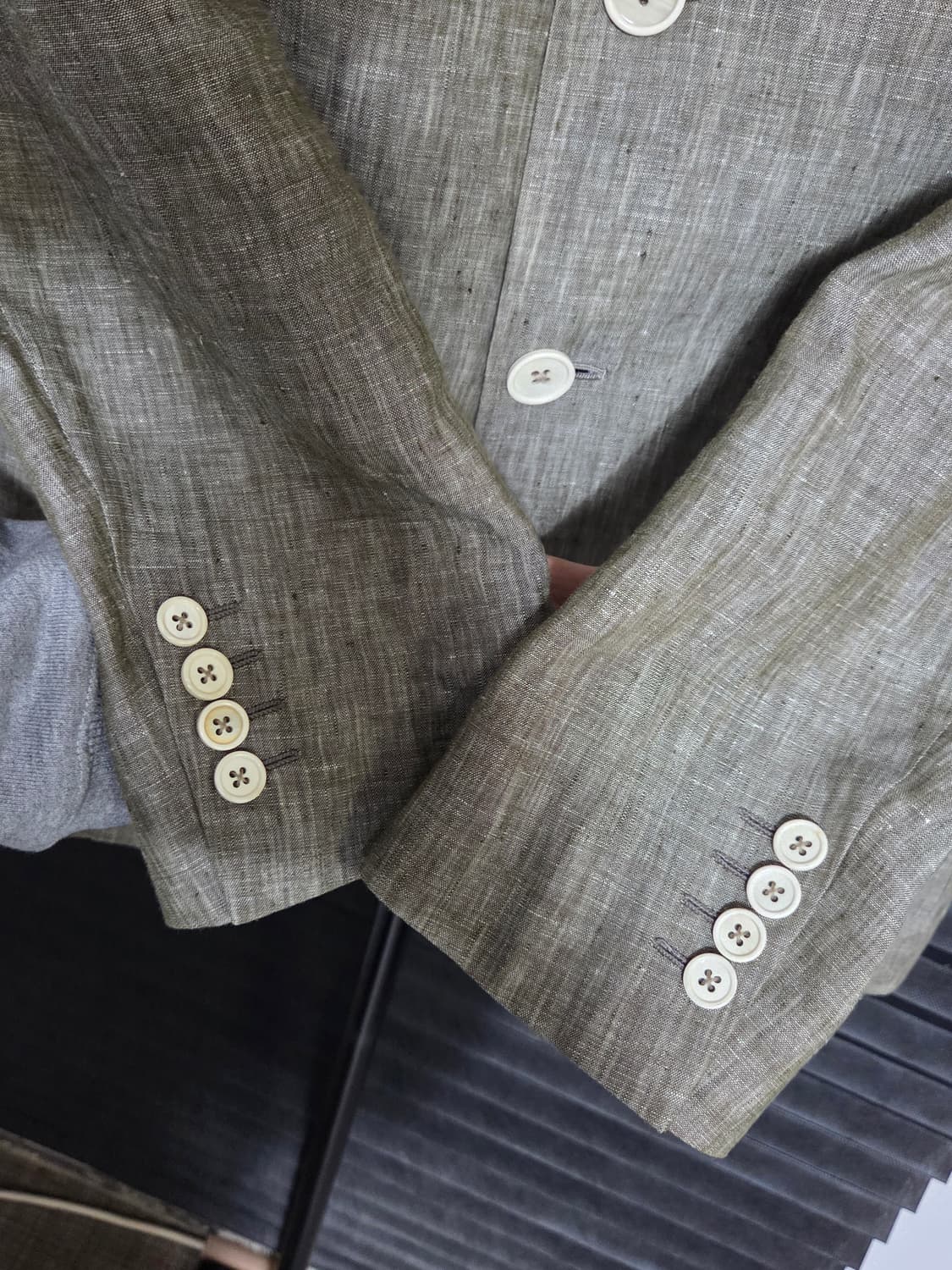 (정품) [아르마니] 꼴레지오니 린넨 자켓 판매합니다. 상품이미지6