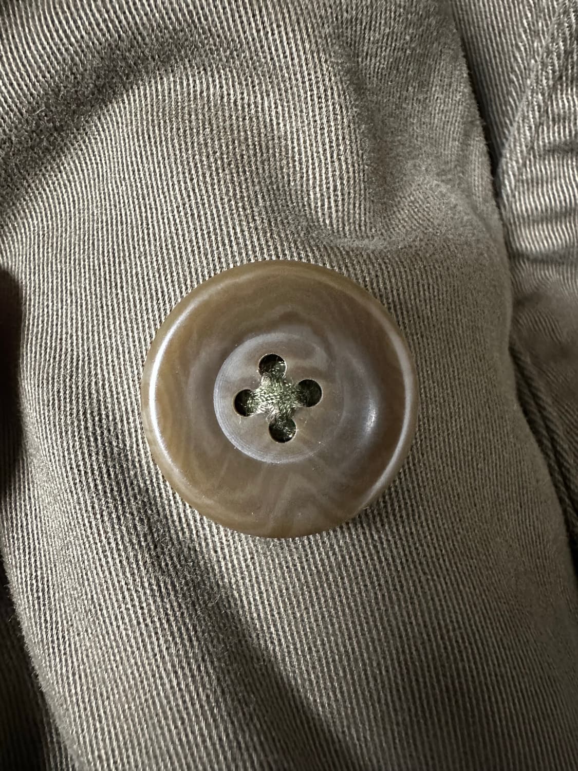 캐피탈 카츠라기 링코트 카키 상품이미지8