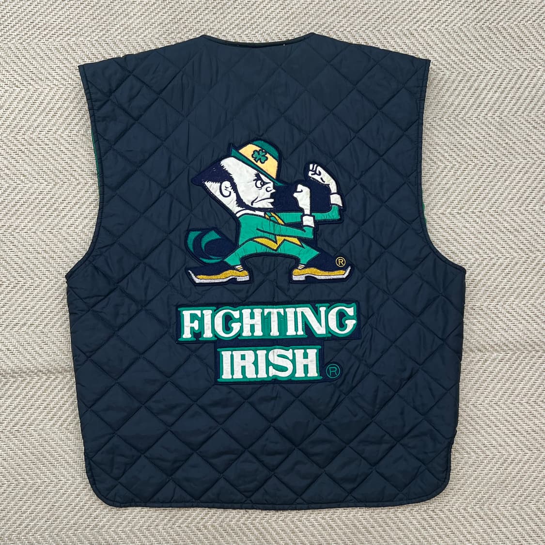 노트르담 올드스쿨 퀼팅 베스트 r2911 상품이미지2