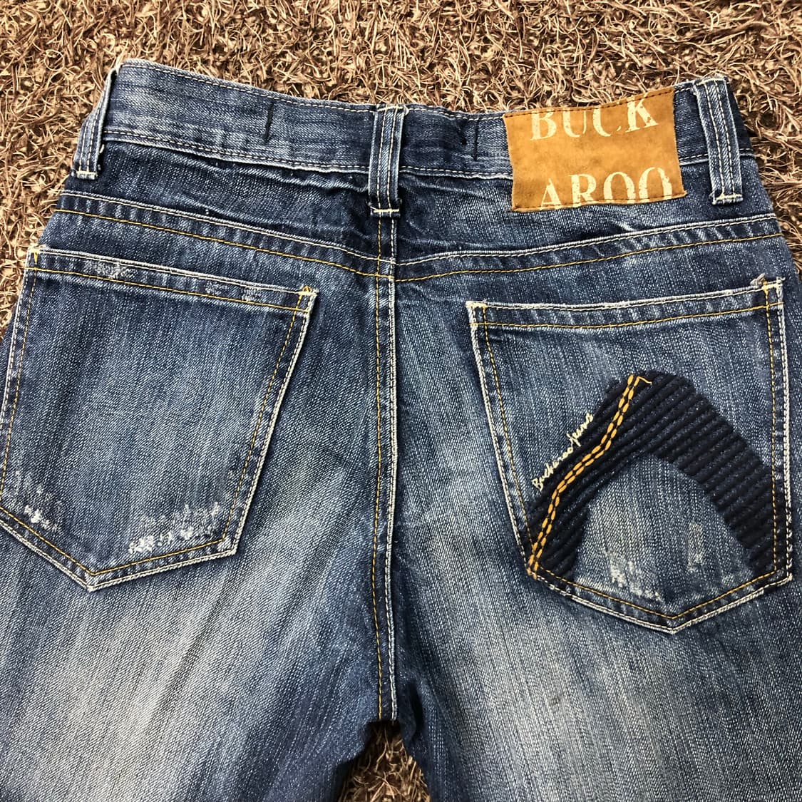 버커루 워싱 디스 데님 팬츠 상품이미지4