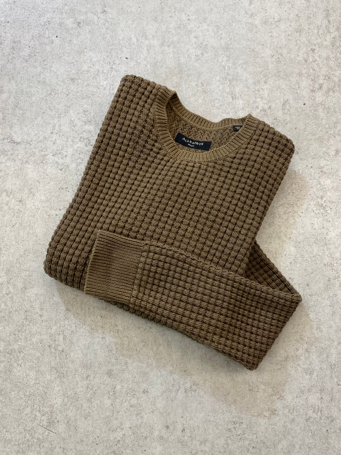 [S] ALLSAINTS 올세인츠 브라운 코튼 니트 상품이미지6