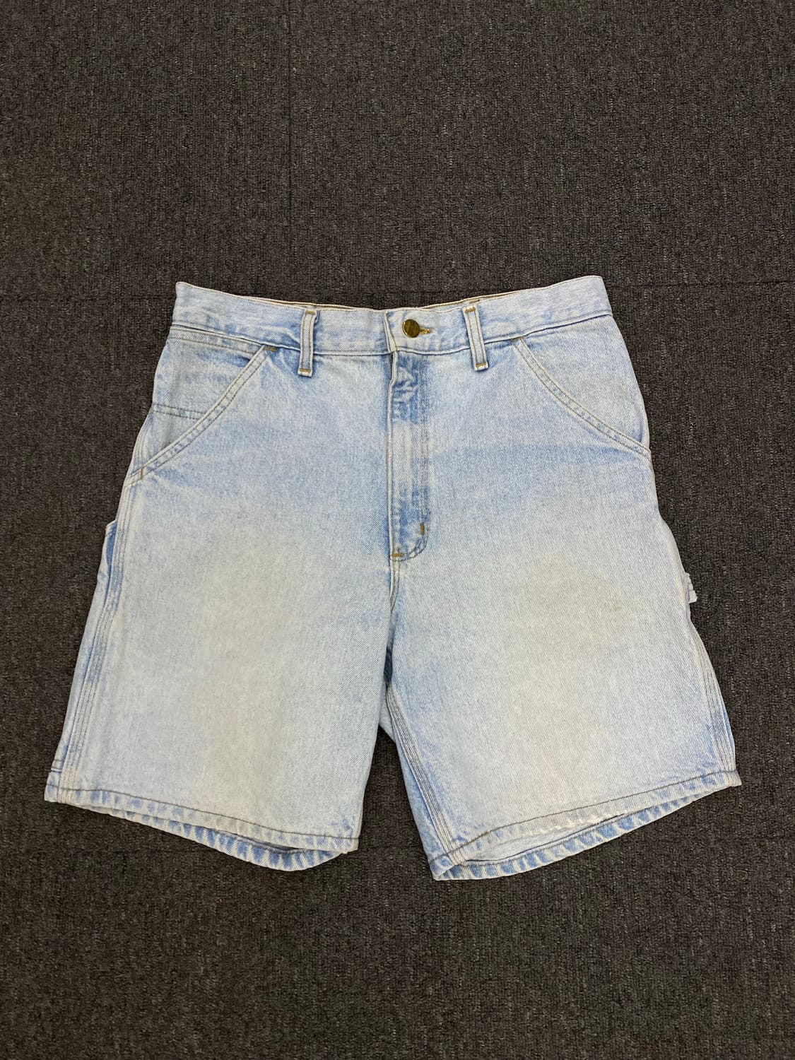 Carhartt 칼하트 카펜터 데님 쇼츠 상품이미지2