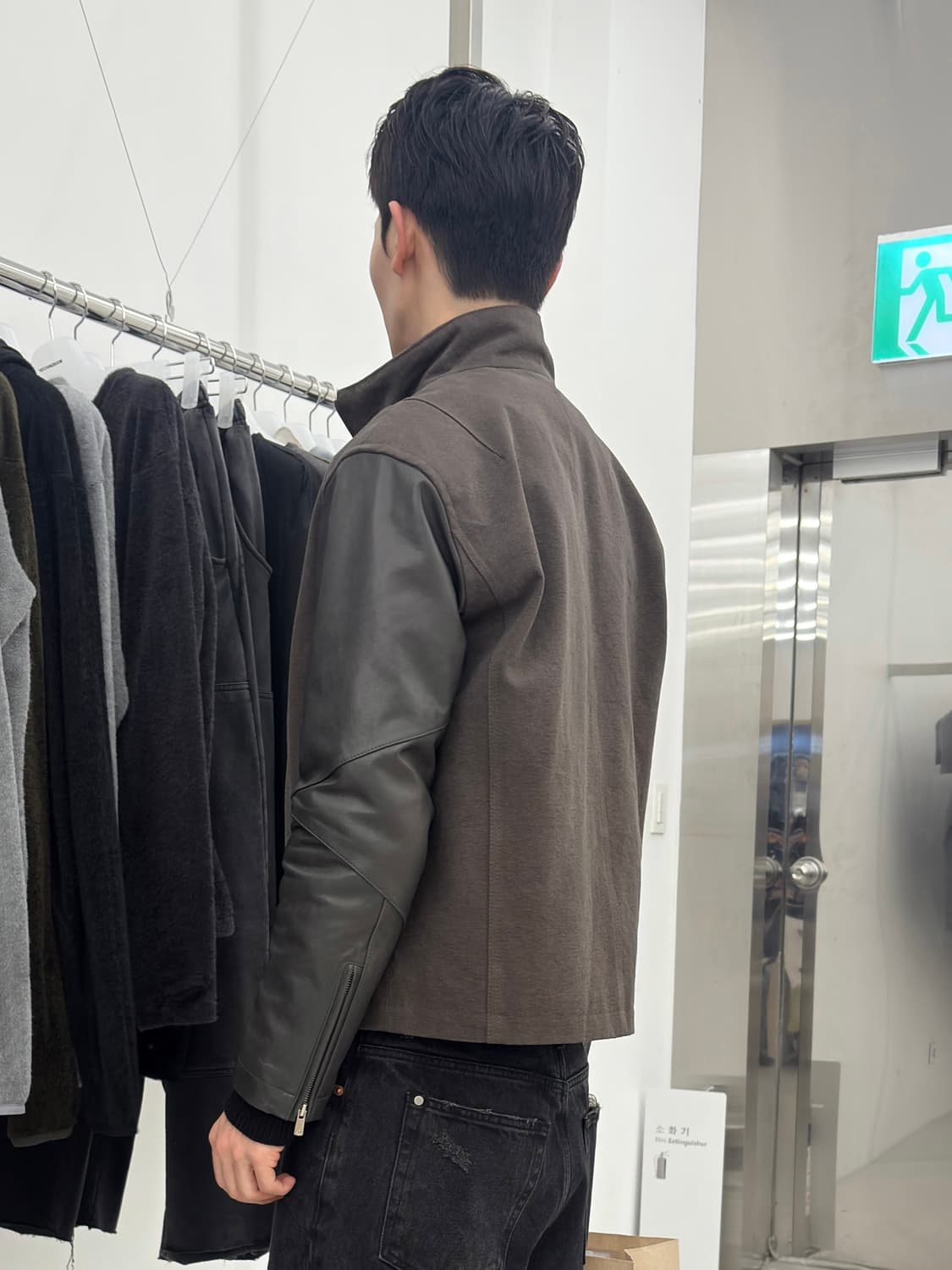 이그노타 코어13 워시드 레더 자켓 Ssize 상품이미지2