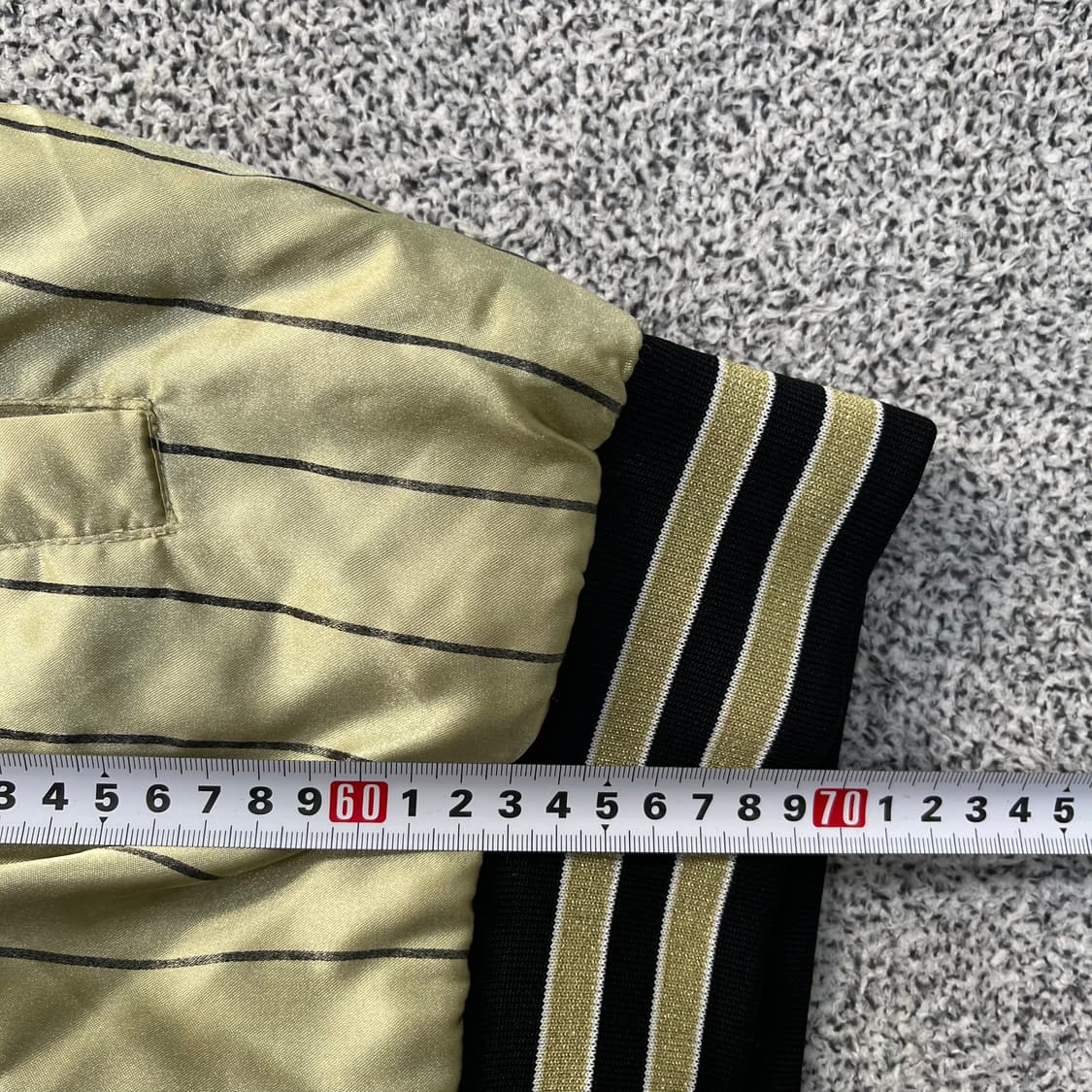 100 엠엘비 레트로 새틴 바시티 자켓 0326M 상품이미지7