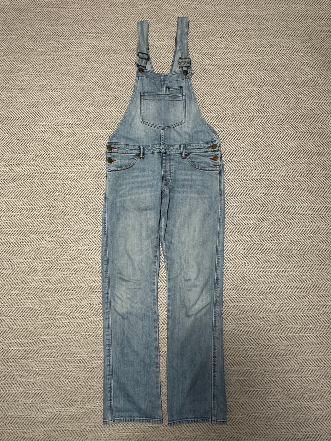 X-GIRL women denim overall 상품이미지1