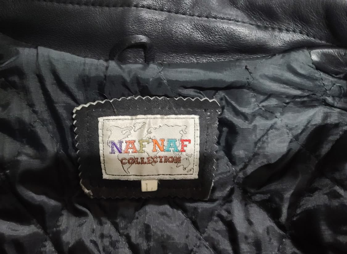 NAFNAF 커스텀 가죽라이더자켓 90사이즈 상품이미지8