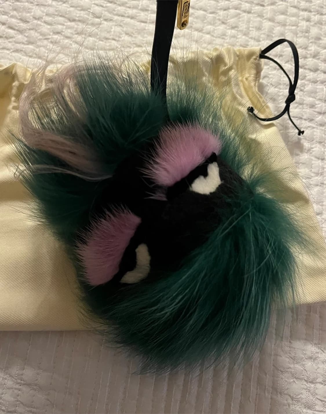 펜디 몬스터 미니아이 폼폼 퍼 참 키링 상품이미지2