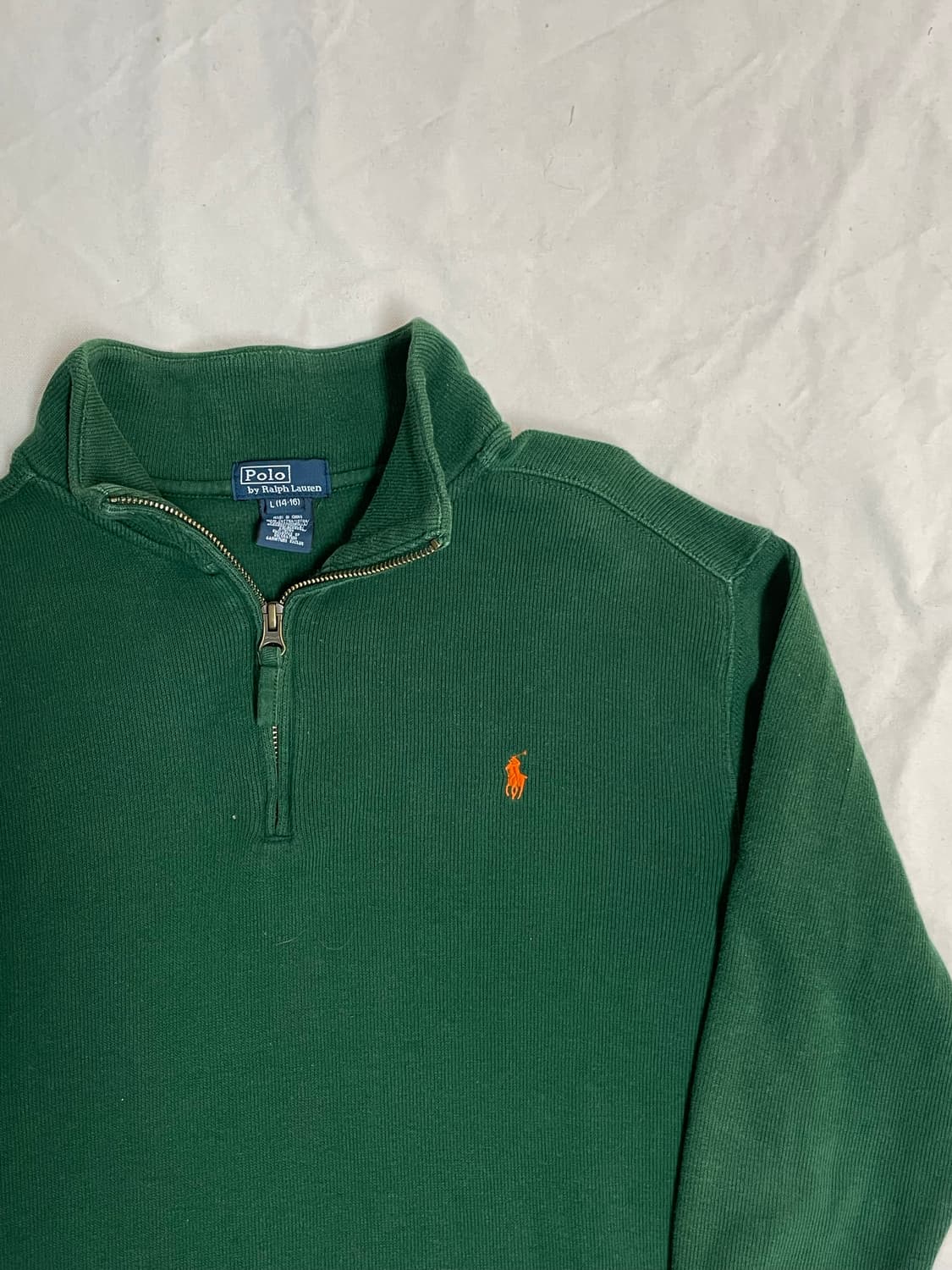 폴로 하프집업 니트  상품이미지2