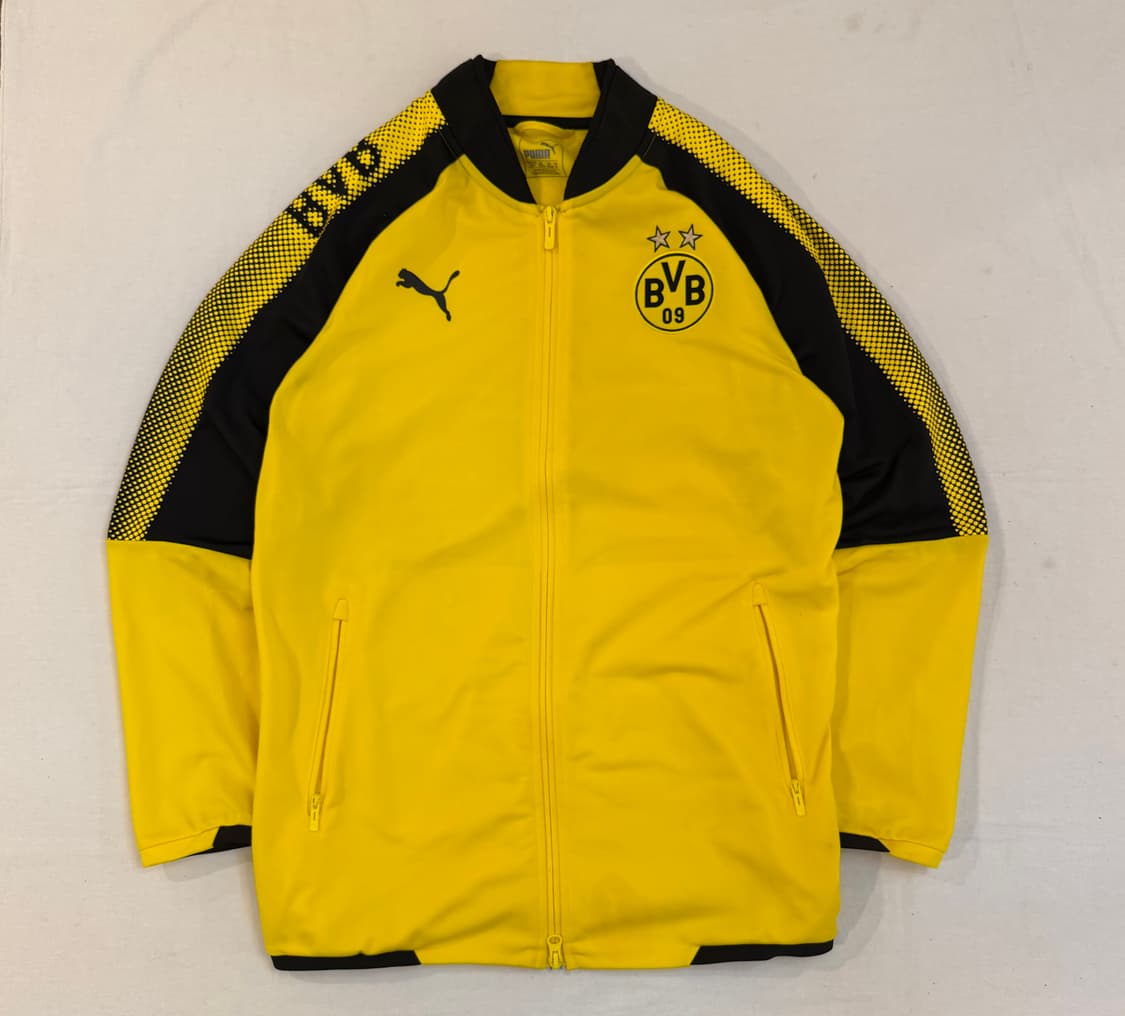푸마 17-18 도르트문트 투웨이 트랙탑 져지 옐로우 상품이미지1