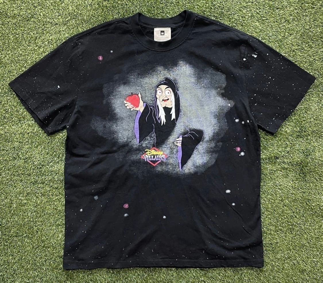 90s 빈티지 디즈니 백설공주 마녀 빌런 티셔츠 상품이미지1