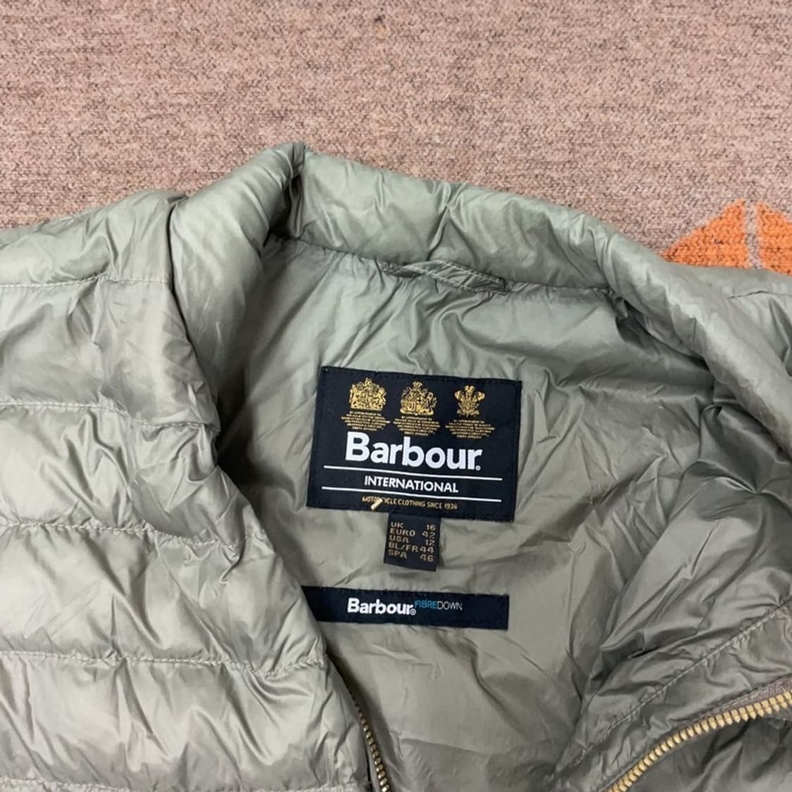 [95] 바버 다운 경량패딩 상품이미지2