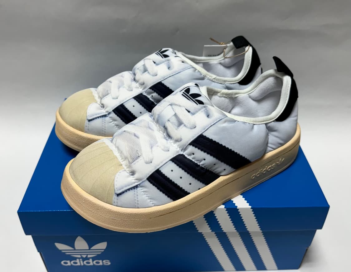 아디다스 퍼피렛 슈퍼스타 클라우드 화이트 235 상품이미지1