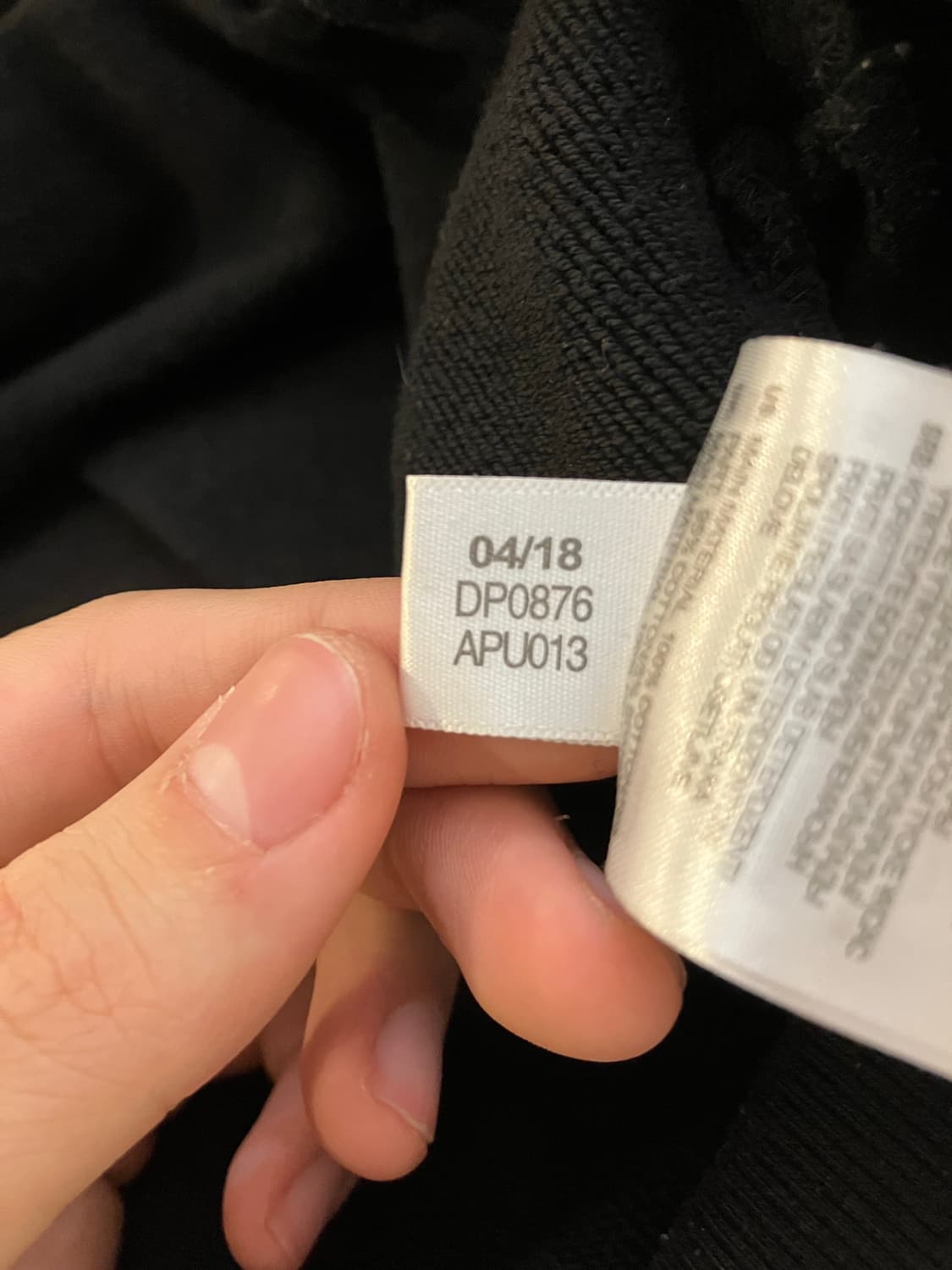 18FW 아디다스 X 고샤 맨투맨 스웻셔츠 블랙 상품이미지6