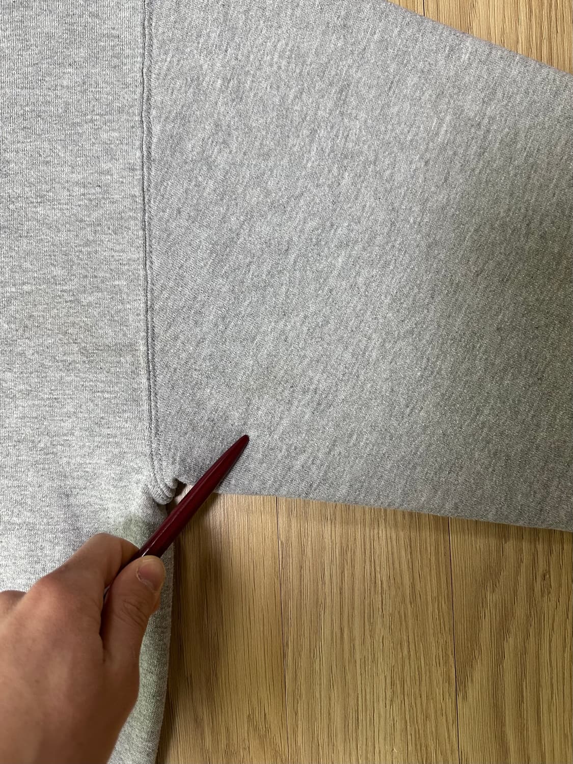 90s 빈티지 러셀 스웻셔츠 그레이 XXL USA 상품이미지7