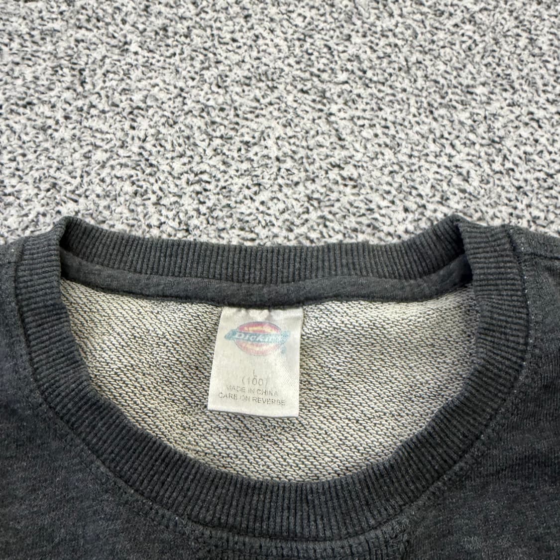 100 디키즈 스몰로고 맨투맨 0128H1 상품이미지3