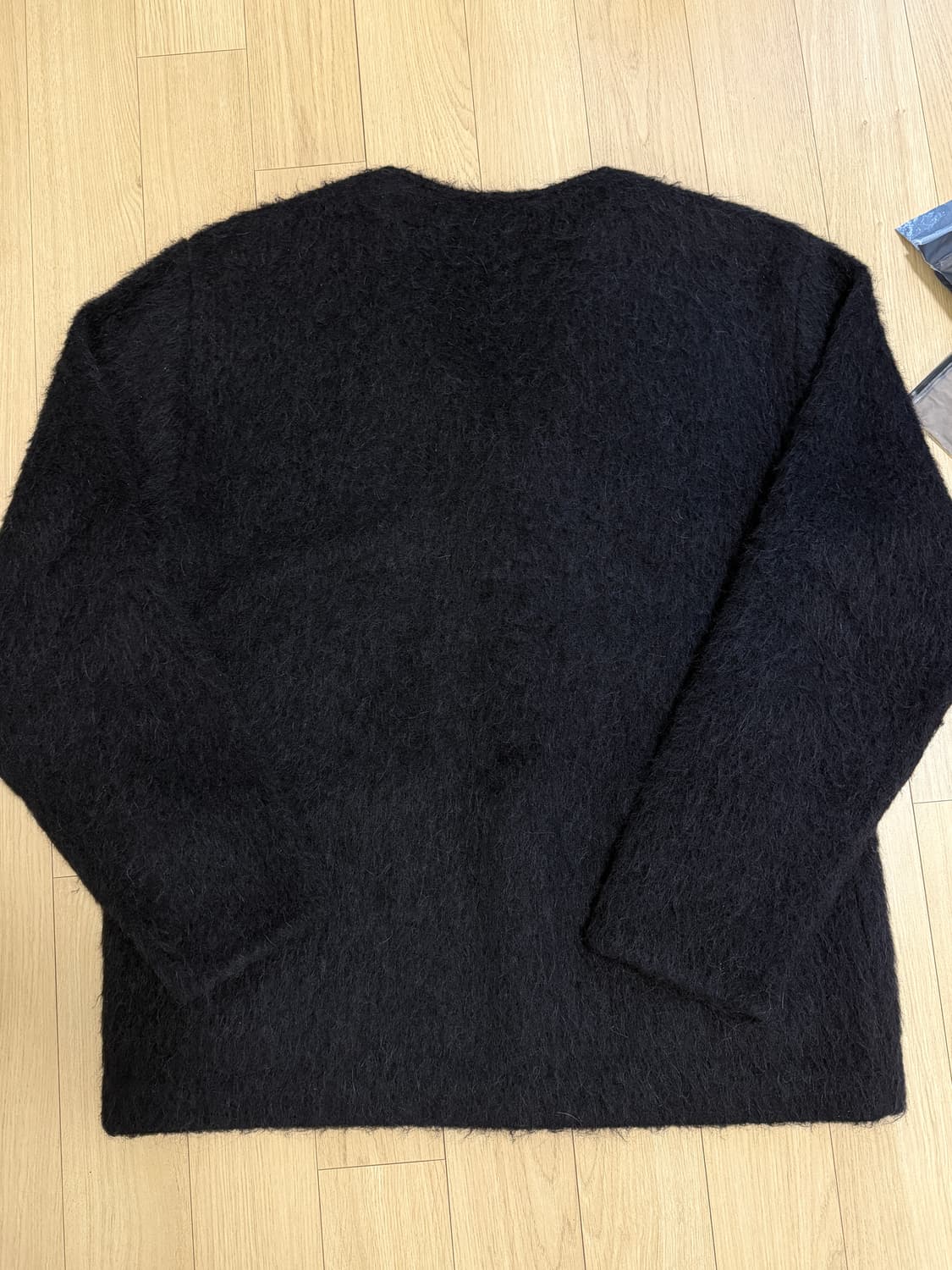 [48]아워레가시 모헤어 가디건 블랙 상품이미지2