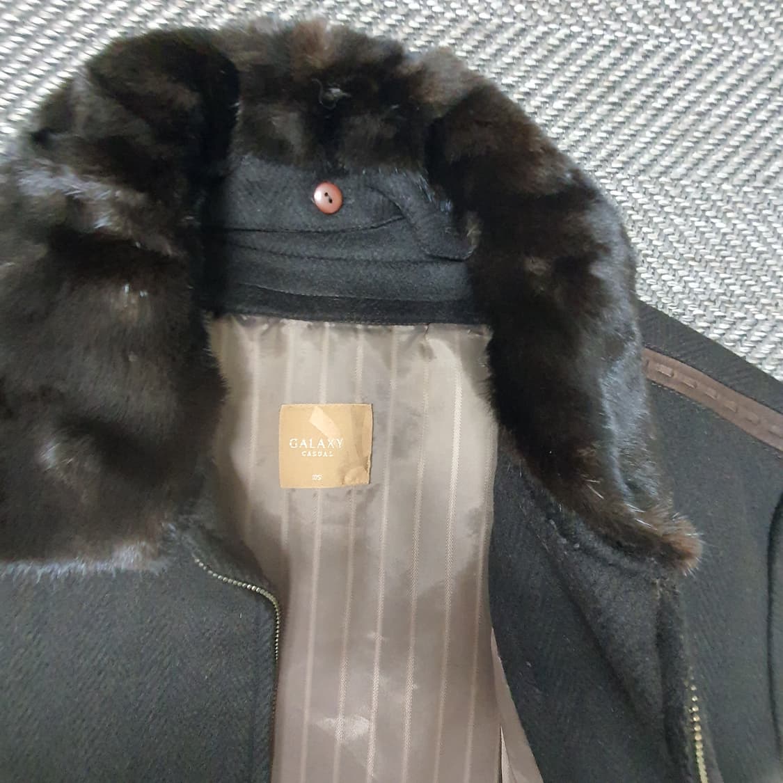 갤럭시 구스다운 울 집업 점퍼 난자105~110 상품이미지7