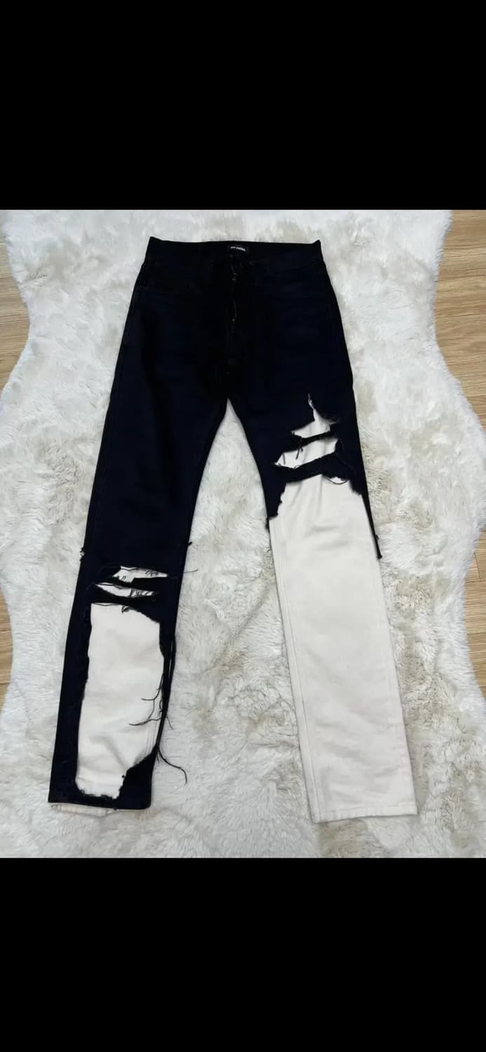 라프시몬스 레이어드 데님 팬츠 상품이미지3