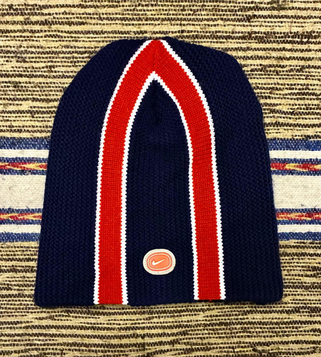(F)00s 나이키 빈티지 스우시 스트라이프 아크릴 비니 와치캡 상품이미지3
