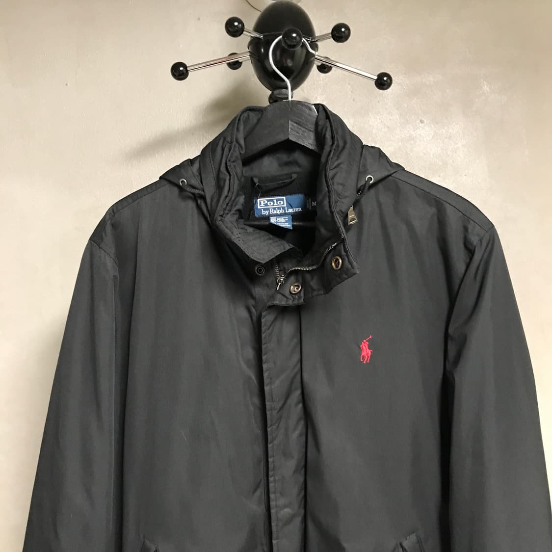 폴로 랄프로렌 기모 페리 자켓 블랙 M 상품이미지2