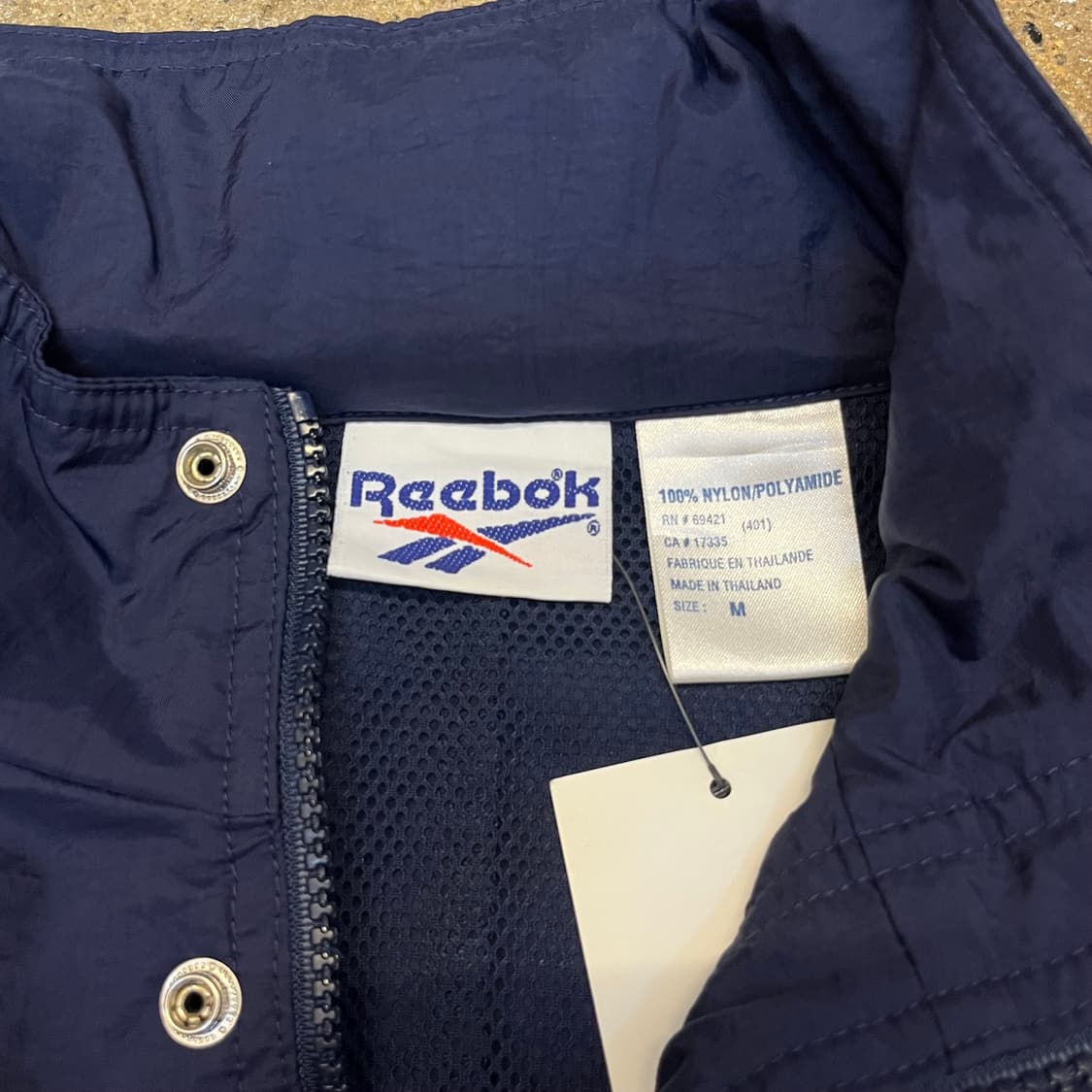 미국 빈티지 레어 리복 바람막이 아노락 풀오버 상품이미지7