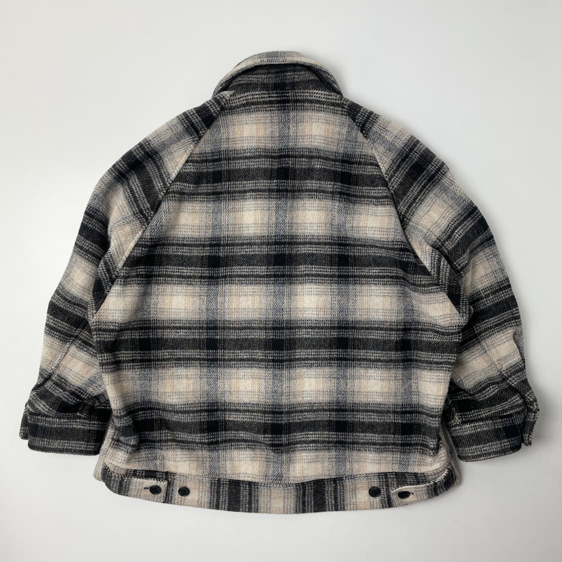 [중고] 유니클로C 오버핏 체크 셔츠 자켓 S 상품이미지2