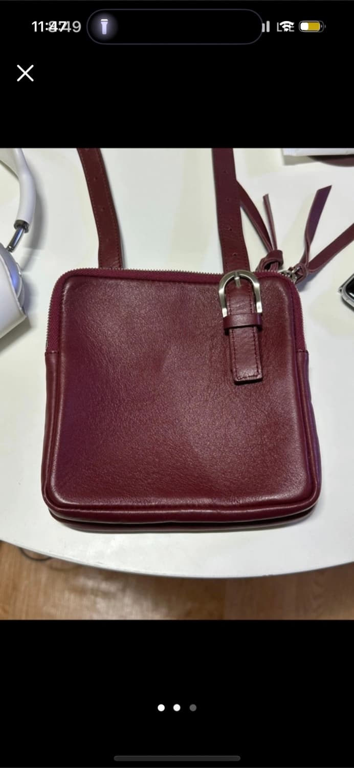 미닛뮤트 minitmute 트윈백 버건디 상품이미지1