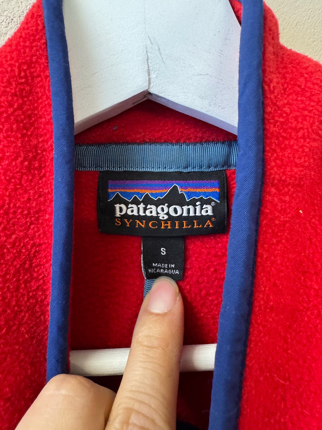 파타고니아 신칠라 레드 s 상품이미지3