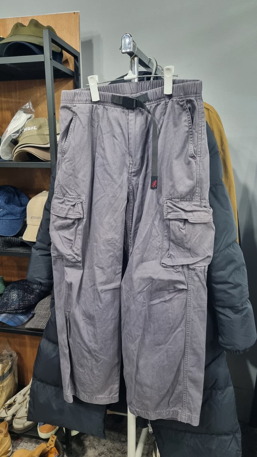 ((그 라 미 치)) 벨트 카고바지 아시아L 33~34 상태좋음 상품이미지1