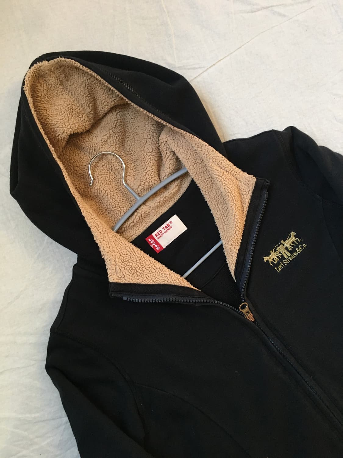 리바이스 자수 후드집업 상품이미지4