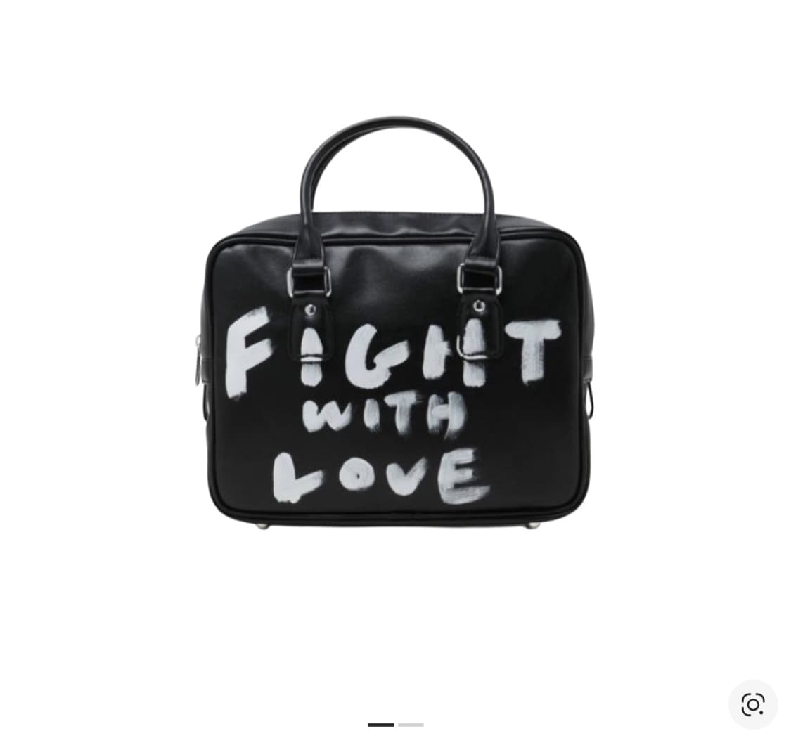 꼼데가르송 걸 페인트 백 블랙 새상품 상품이미지1