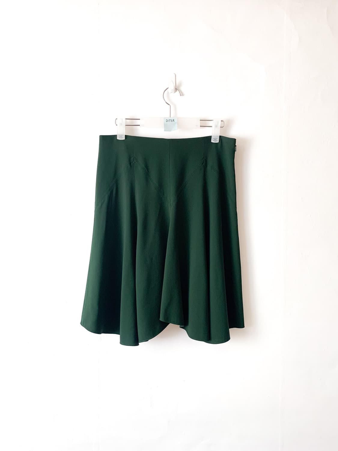 [EU38]끌로에 비대칭 헴라인 미디 스커트 상품이미지1