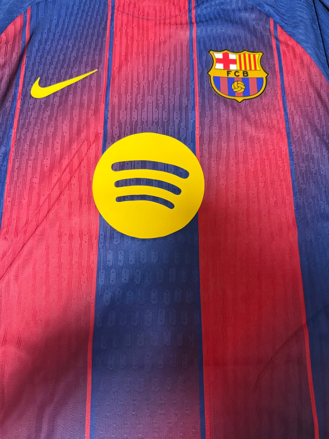 25/26 바르셀로나 하피냐 어센틱 유니폼 상품이미지3