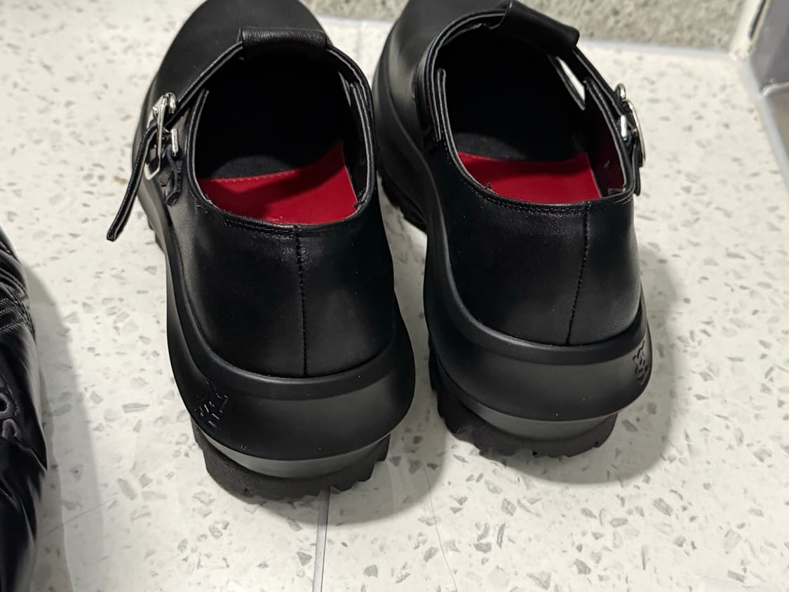 야세 카우하이드 플랫폼 메리제인 250 상품이미지3