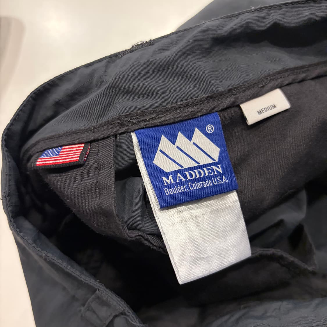 [M] MADDEN 매든 나일론 카고 팬츠 그레이 D459 상품이미지6