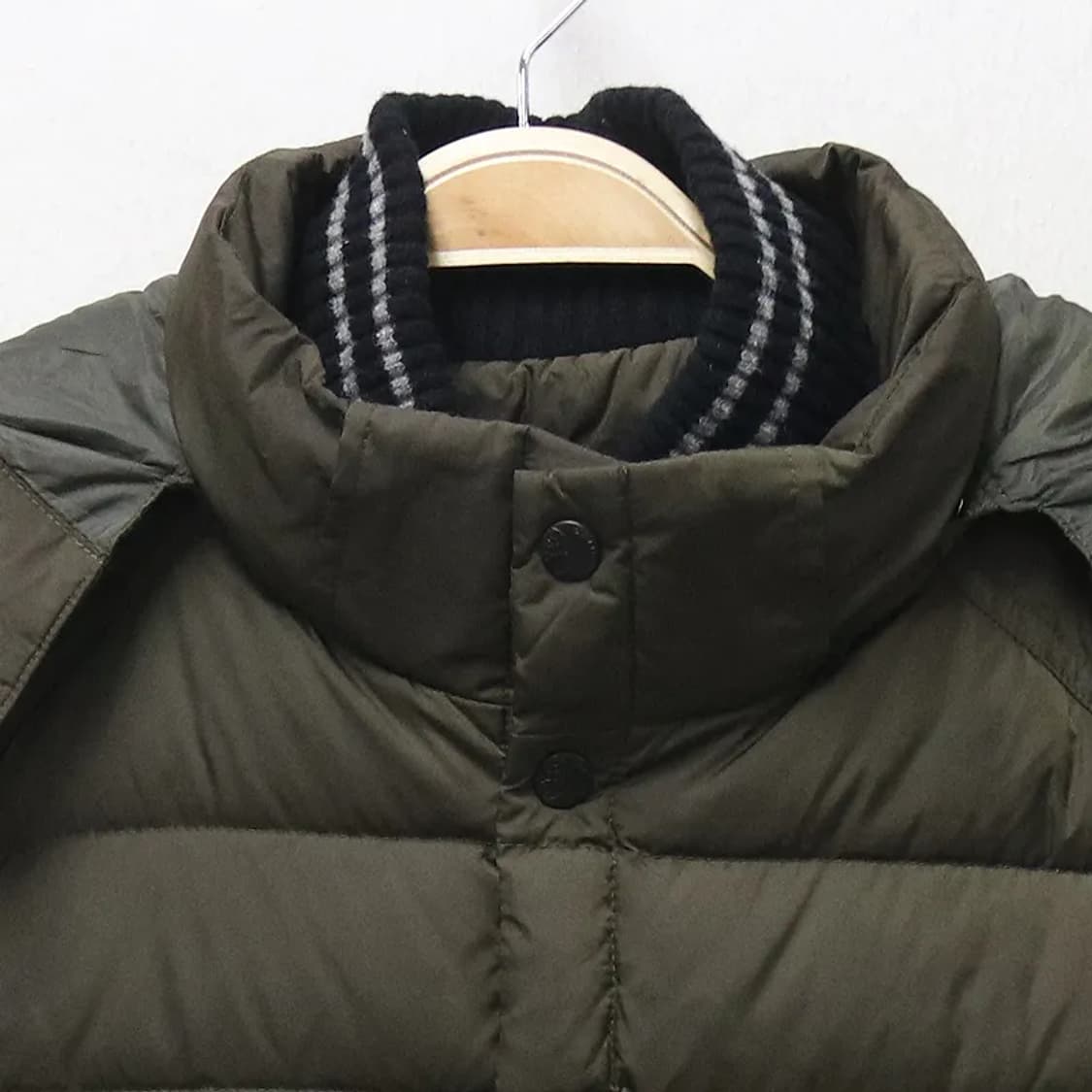 CASTEL BAJAC 울 혼방니트 경량다운 베스트 61124 상품이미지3